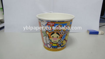 Printing paper instant noodle bowl