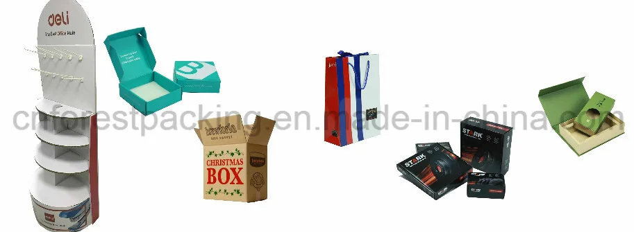 Custom Printed Packing Folding Paper Box with Hang Hole