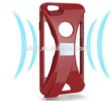 latest invention cell phone case for 6/6s 3D sound effec mobile phone case voice amplifier