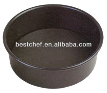 alu-hardcoat Non-stick cake mould with fixed bottom