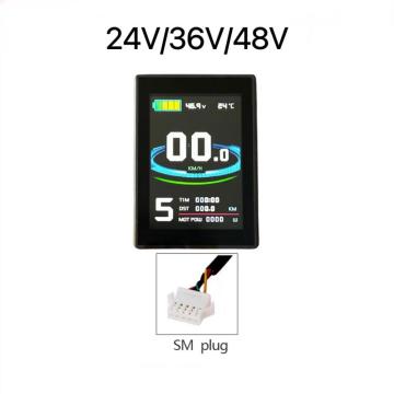 Electric bike parts LCD8S display KT controller kits