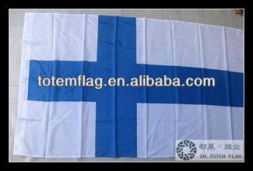 Cheap Finland Flag , 3'x5' Finland Flag , 90x150cm Finland Flag