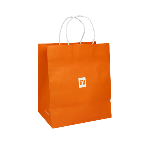 Color art paper shopping bag