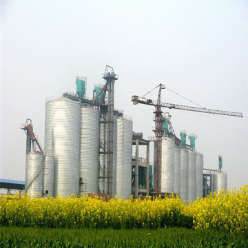 Steel plate silos for clinker storage and transportation