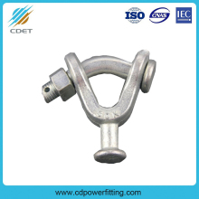 Hot-dip Galvanized Ball eye Y Type Clevis