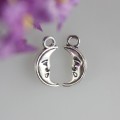 Wholesale Alloy Moon Face Charms For Earring Bracelet Necklace Pendant DIY Jewelry Findings