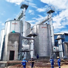 Durable Steel Silos for Maize, Wheat, Soybeans, and Seeds