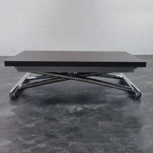 Modern Italian Design Space-Saving Transforming Wooden Dining and Coffee Table Set