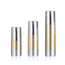 U Shape Cosmetic Plastic Airless Travel Foundation Bottle