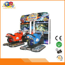 2014 coin card operated bike attack motor-car racing arcade video games machine