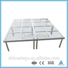 Transparent acrylic dance stage platform