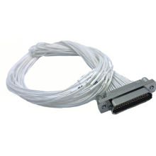 J30J Series Crimped Straight Outlet Connector - 21-Core Micro Moment Type Fast Connector