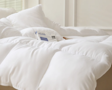 Hotel High-end White Feather Silk Quilt
