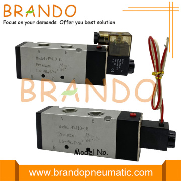 Airtac Tipo 4V410-15 Bobina solenoide neumática de bobina única