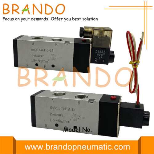 Airtac Tipo 4v410-15 bobina a solenoide pneumatica singola