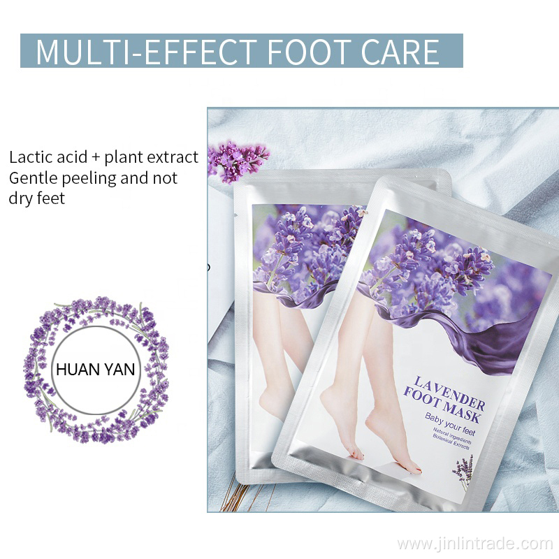 Hydrating nourishing exfoliating peeling foot mask