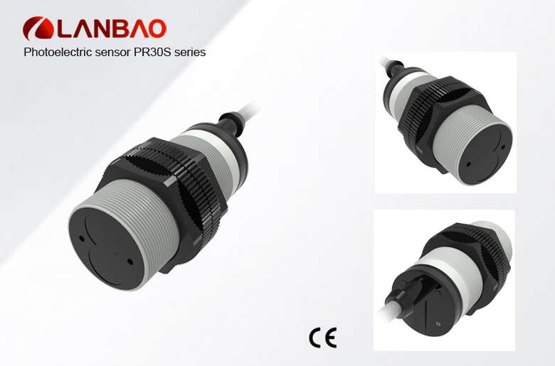 Lanbao Brand PNP NC PR30S-TM20D Photoelectric Through Beam Sensor