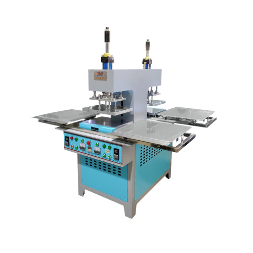 semi-auto intelligent silicone tag logo press machine