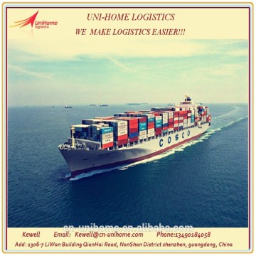 Shipping from Shenzhen to Chennai/India