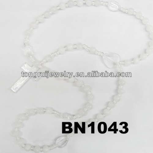 acrylic rosary beads necklaces in bulk