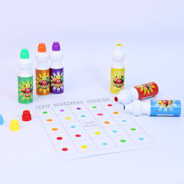 Wholesale Suppliers: 70ml Bingo Dabbers with 15mm Colorful Tips for Graffiti and Empty Containers