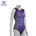 Tùy chỉnh màu tím Mystique Fabric Leotards