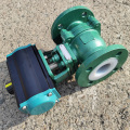 Floating Fluorine-Lined 2 Way Manual Ball Valve