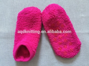 Lady microfiber low cut ankle socks room socks AQD-FS-02