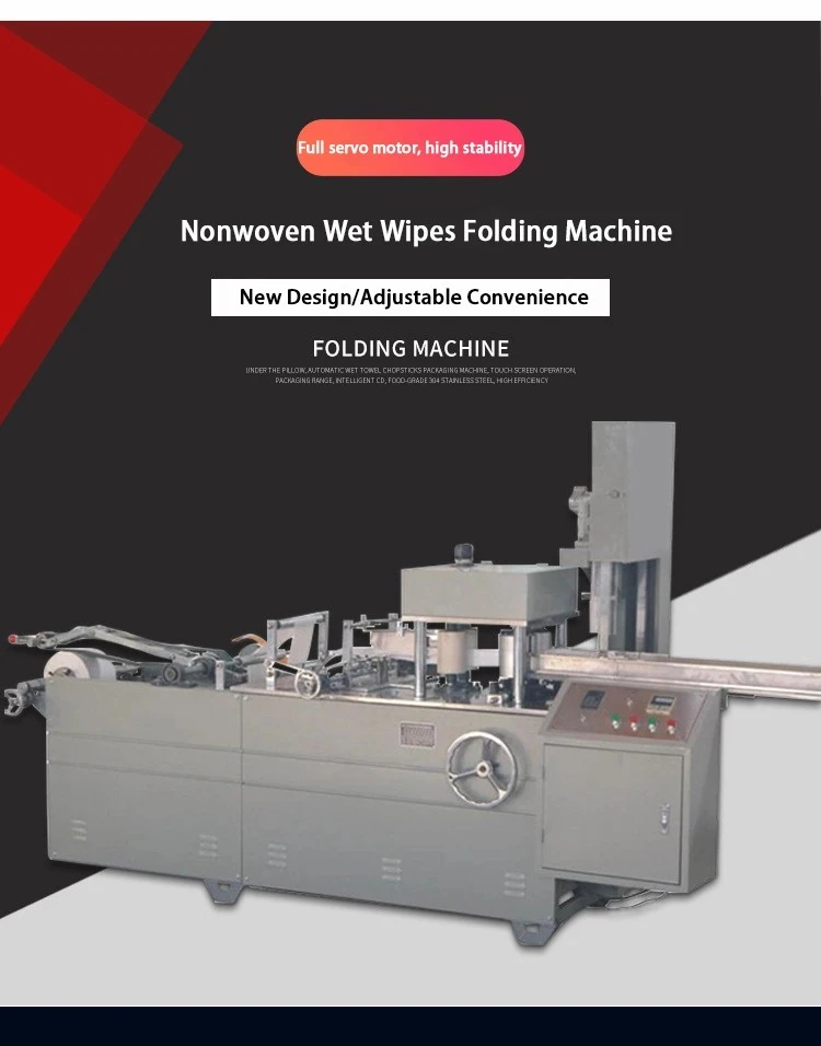 Trade Assurance Nonwoven Wet Wipe Folding Machine