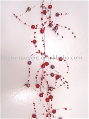 Plastic Pearl Beaded Garland