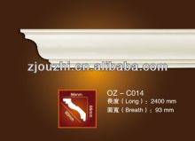 PU Plain corner moulding / classic cornice/Home&Interior decoration