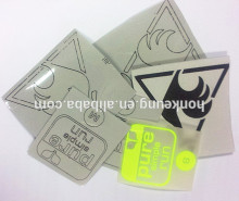 Elastic reflective iron on label transfer, heat transfer for sport garments