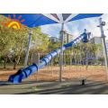 Outdoor Custom Park Tube Slide Equipment for kids