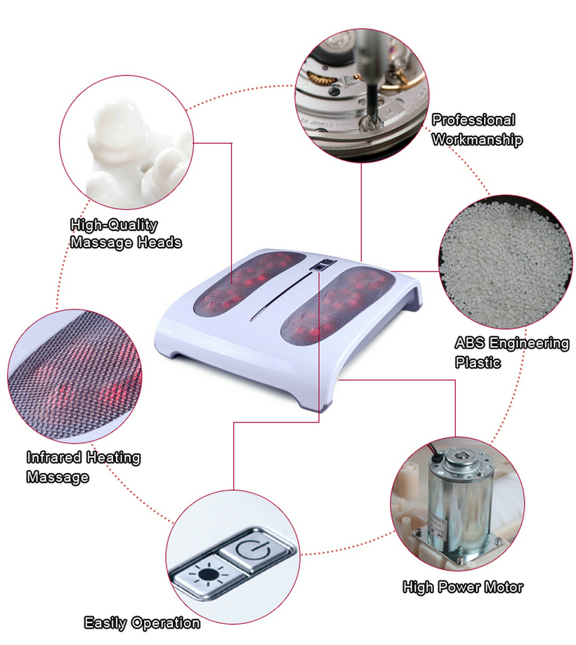 Infrared Foot Reflexology Massager Machine 