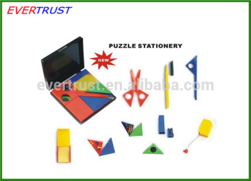 mini tool plastic puzzle stationary promotional items