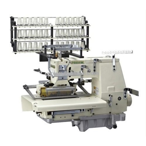 33-needle Flat-bed Double Chain Stitch Sewing Machine