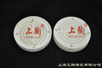 Ceramic Ribbed Plate For Furnace