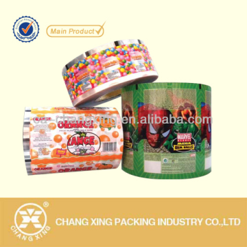 Food grade printed film roll