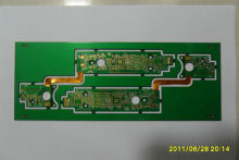 Signal Integrity 6 Layer Fr4 &amp; Polyimide 0.1 / 1.6mm Hdi Microvia Rigid Flex Pcb For Led