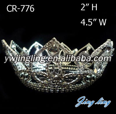 Cheap Round Crown Pageant Tiaras