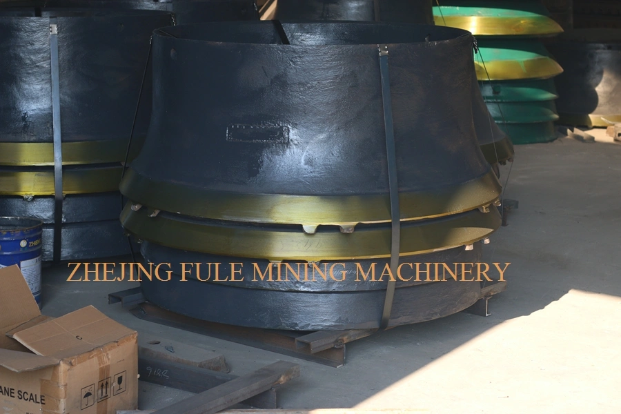 High Manganese Wear Parts Cone Crusher Mantle