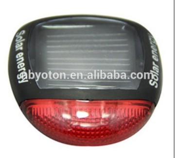 Solar Powered Led Bicycle Light, Solar Bicycle Rear Light