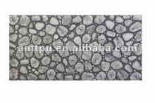 Stacked Stone Panel/River Stone Wall