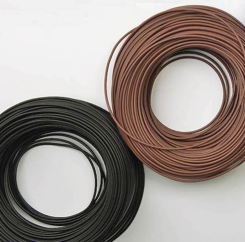 Fio isolado preto de Xlpvc Xlpvc Insulated Wire Black Brown