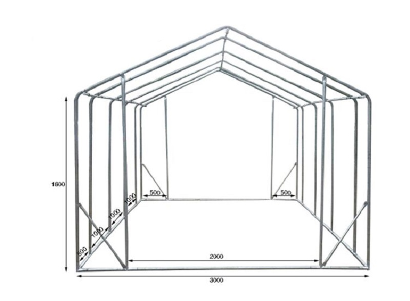 Gothic Super Strong Family Garden Greenhouse