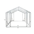 Strong Wind Resistance PE Cover Family Garden Greenhouse