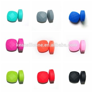 Food grade silicone teething beads jewelry and small size pearls