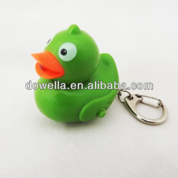 duck talking sound keychain for promotion gift custom sound keychain