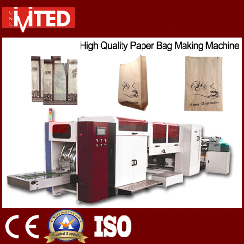 Automatic Food Paper Bag Making Machine