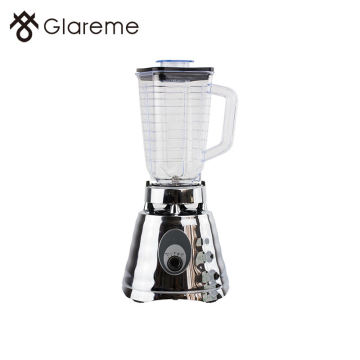 3-Speed Chrome Retro Blender with 5-Cup Glass Jar